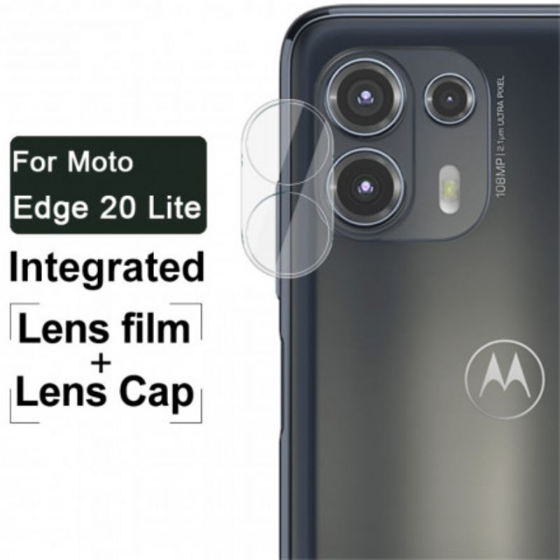 Beskyttende Linse I Herdet Glass Motorola Edge 20 Lite Imak