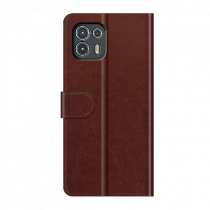 Folio Deksel Motorola Edge 20 Lite Faux Leather Ultra