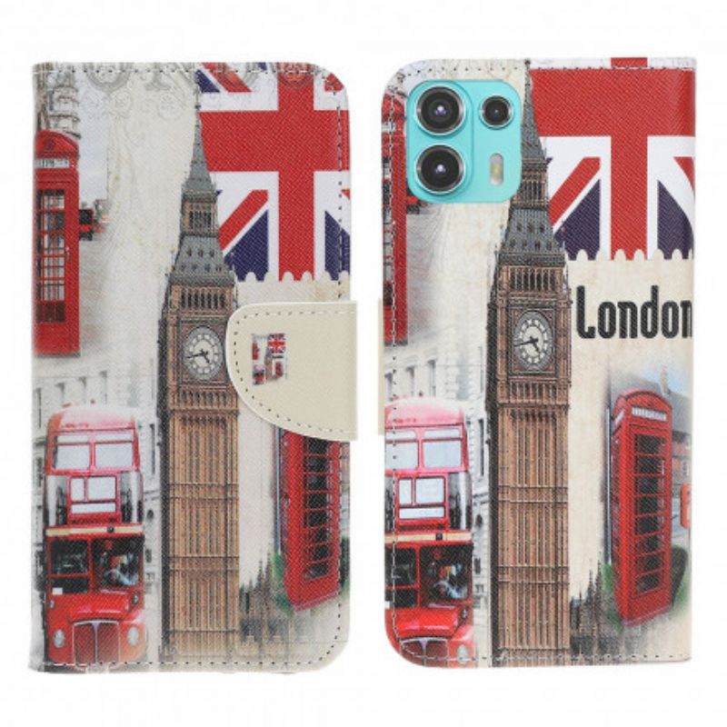 Folio Deksel Motorola Edge 20 Lite London Life