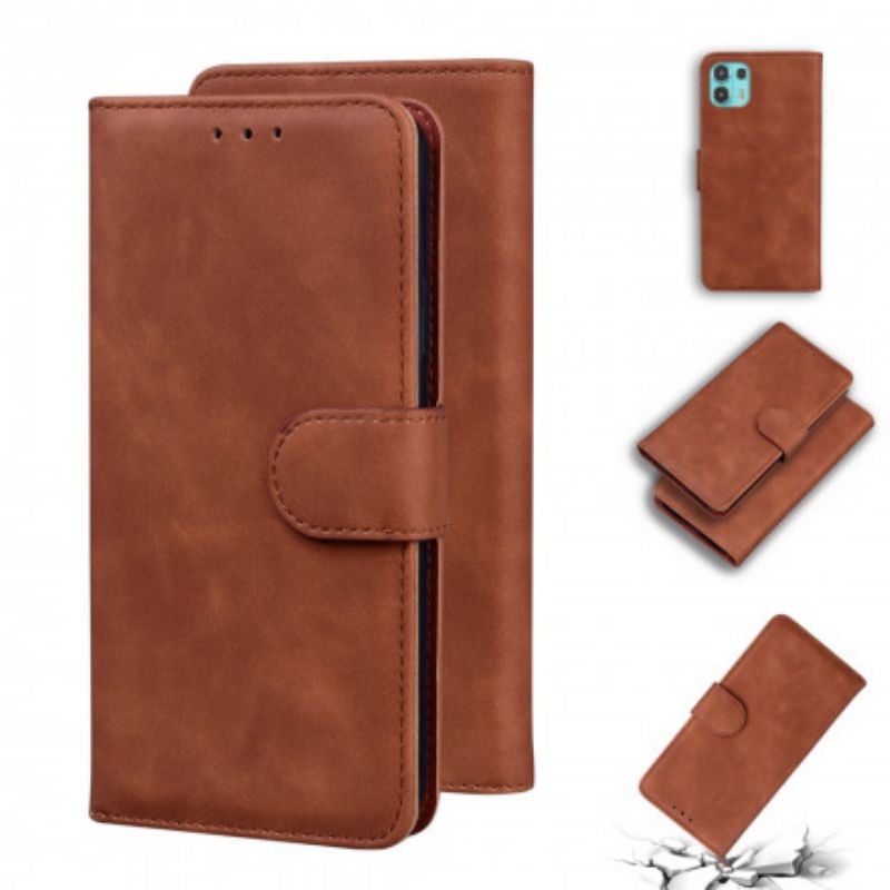 Folio Deksel Til Motorola Edge 20 Lite Style Leather Vintage Couture