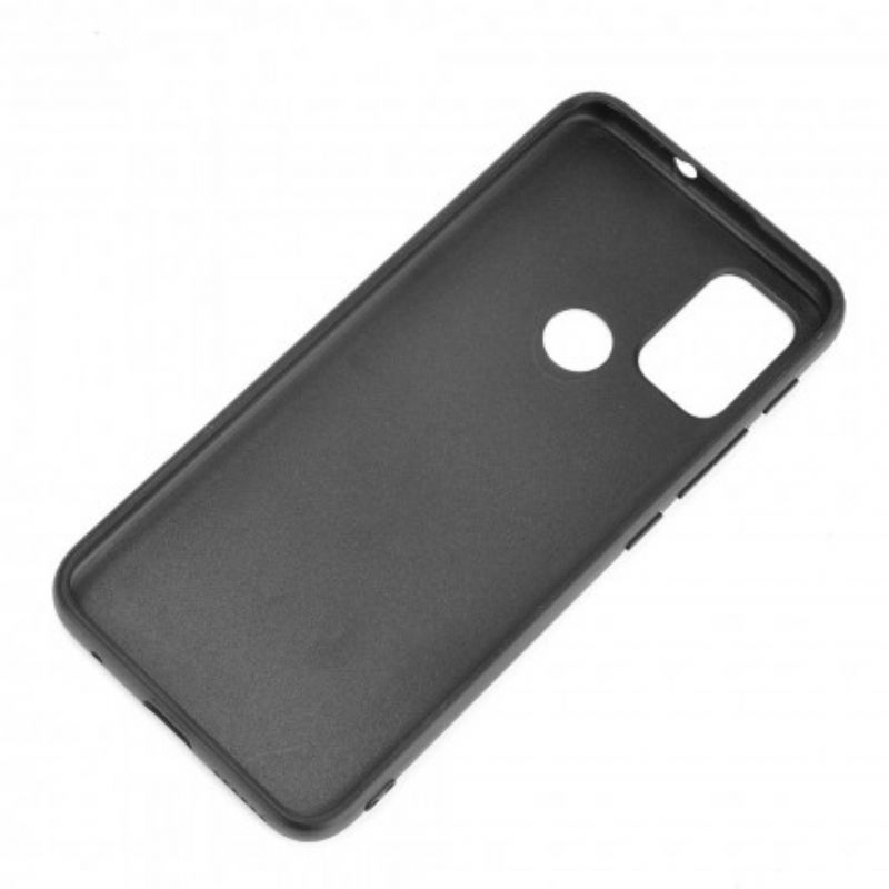 Deksel Moto G30 / G10 Couture Skinneffekt