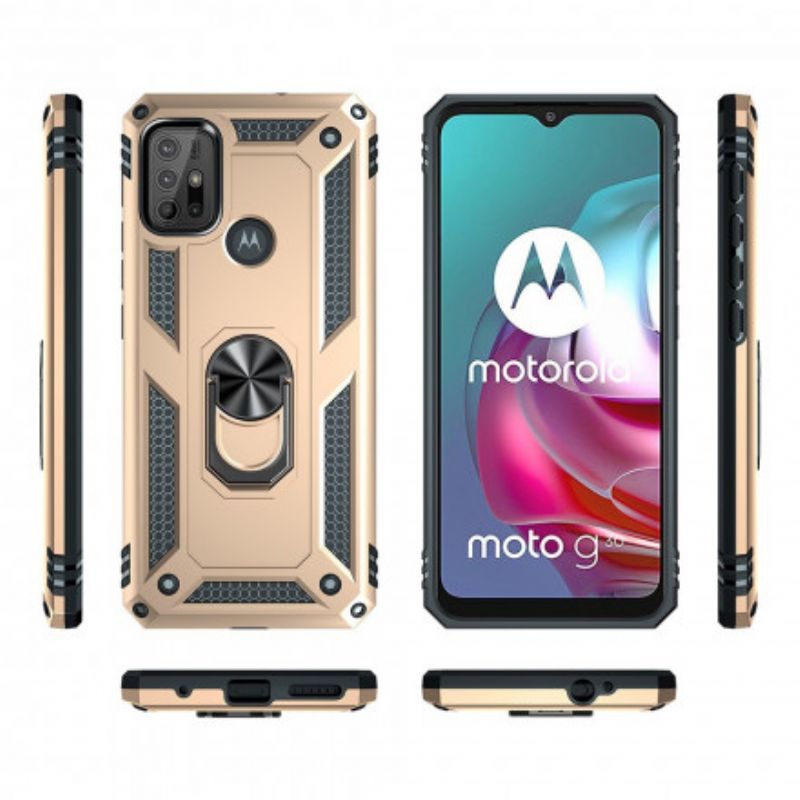 Deksel Moto G30 / G10 Premium Ring