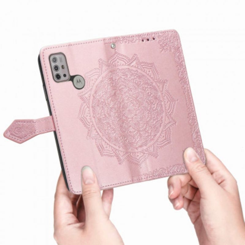 Folio Deksel Moto G30 / G10 Mandala Middelalder