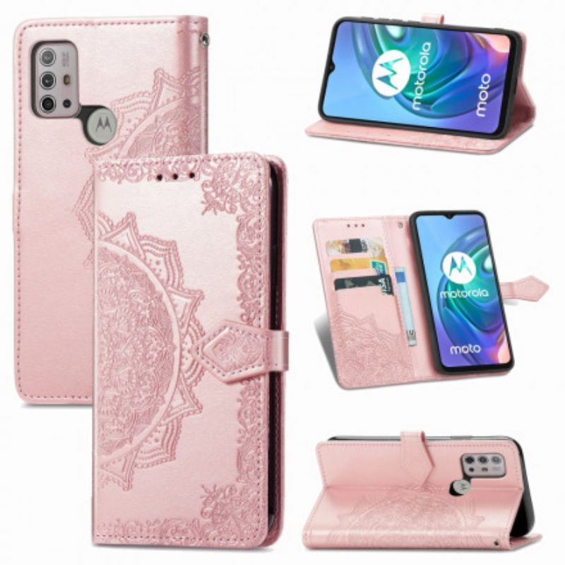 Folio Deksel Moto G30 / G10 Mandala Middelalder