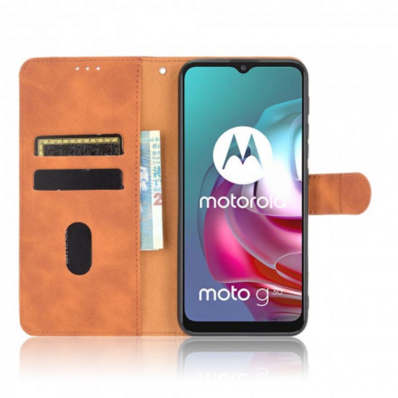 Folio Deksel Moto G30 / G10 Skin-touch Beskyttelse Deksel