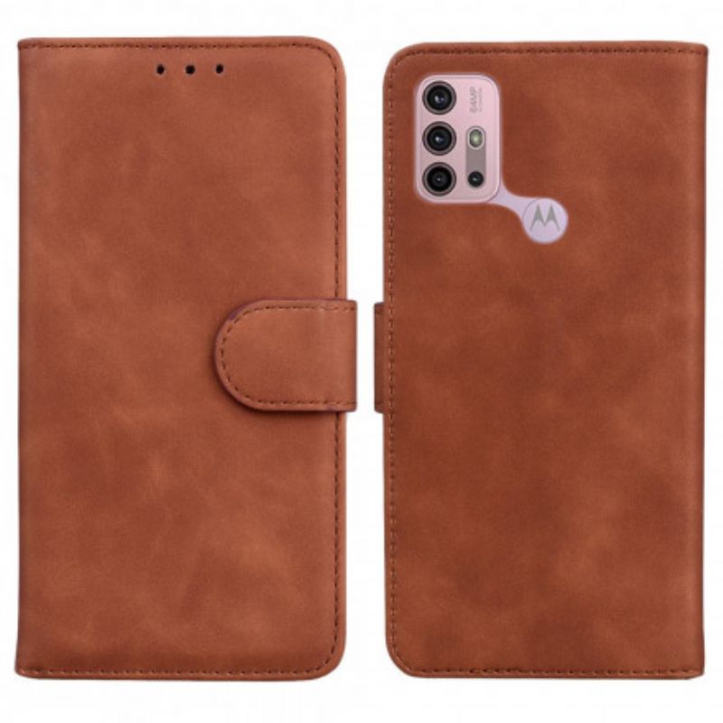 Folio Deksel Moto G30 / G10 Style Leather Vintage Couture Beskyttelse Deksel