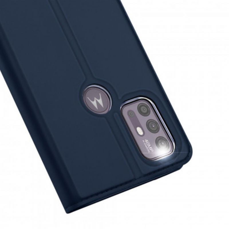 Folio Deksel Til Moto G30 / G10 Skin Pro Dux Ducis