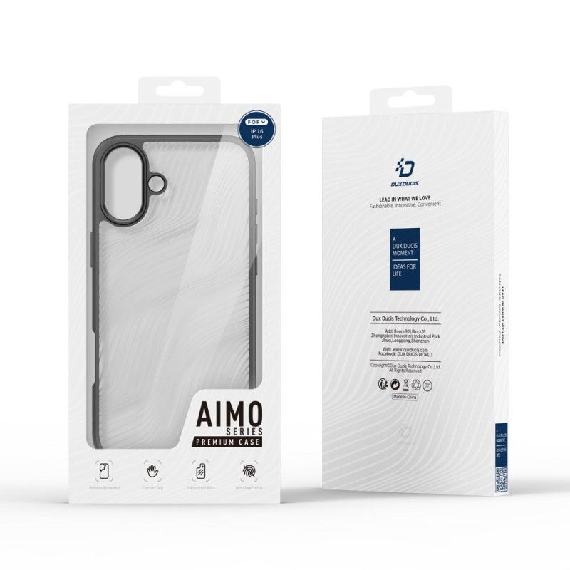 Deksel iPhone 16 Aimo Serie Dux Ducis