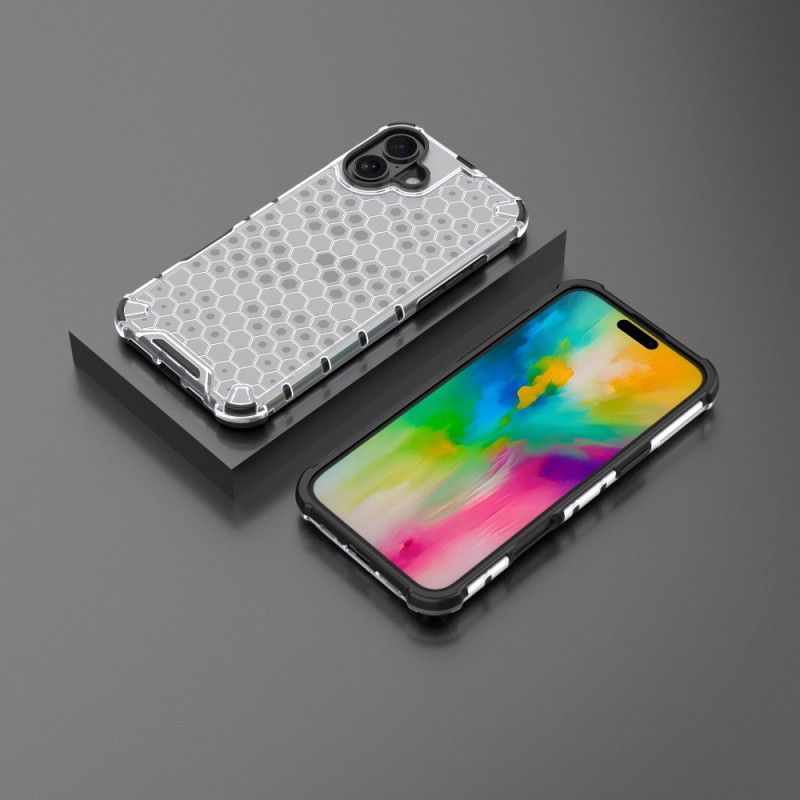 Deksel iPhone 16 Mobildeksel Honeycomb