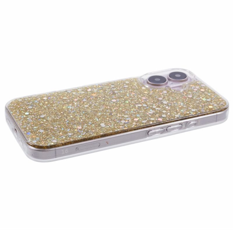 Deksel Til iPhone 16 Glitter