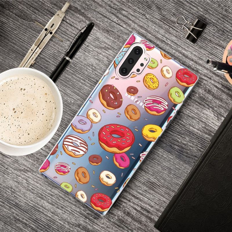 Deksel Samsung Galaxy Note 10 Plus Kjærlighetsdoughnuts