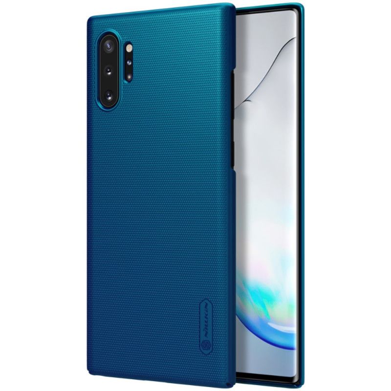 Deksel Samsung Galaxy Note 10 Plus Svart Stiv Frostet Nillkin Anti-fall