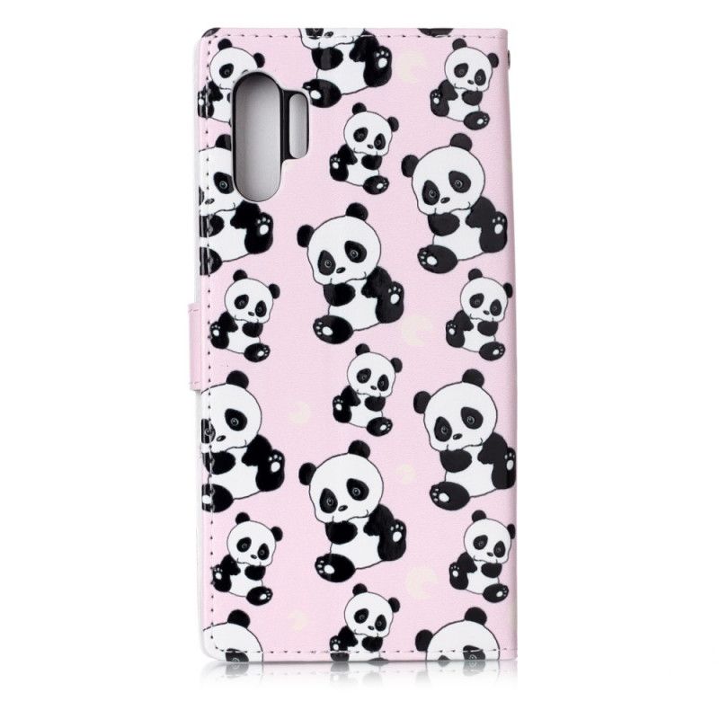 Folio Deksel for Samsung Galaxy Note 10 Plus Bare Pandaer