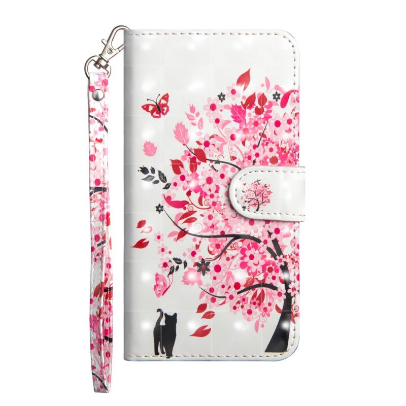 Folio Deksel Samsung Galaxy Note 10 Plus Rosa Tre Anti-fall