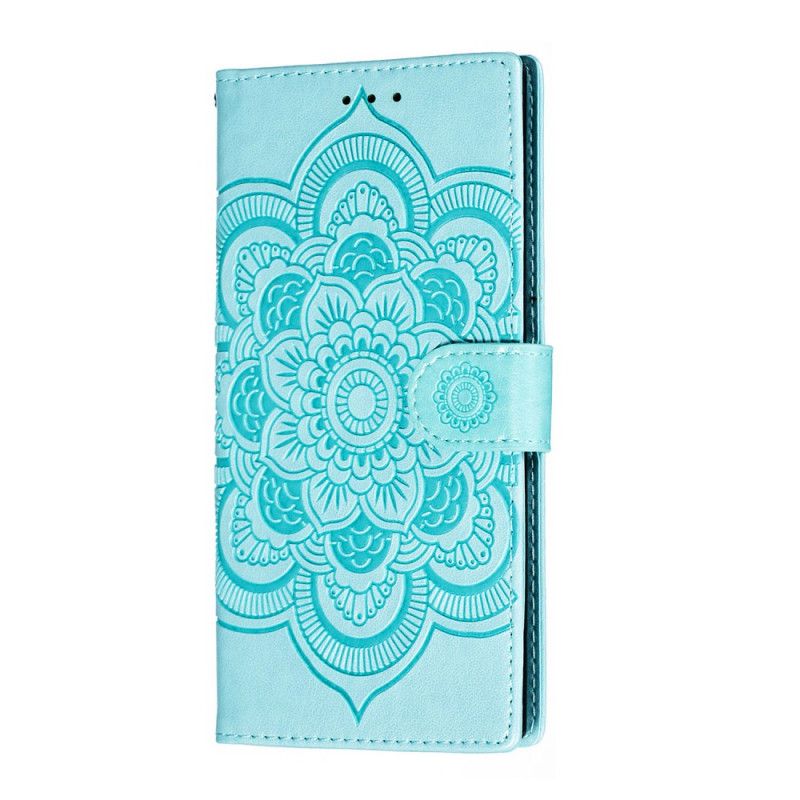 Folio Deksel Samsung Galaxy Note 10 Plus Svart Full Mandala Anti-fall