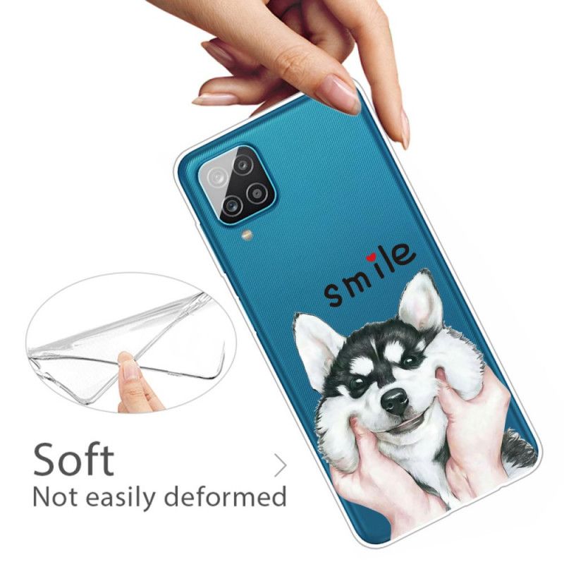 Deksel Samsung Galaxy A12 Smilhund