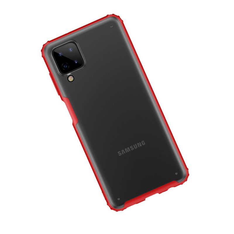 Deksel Samsung Galaxy A12 Svart Rustningsserie Anti-fall