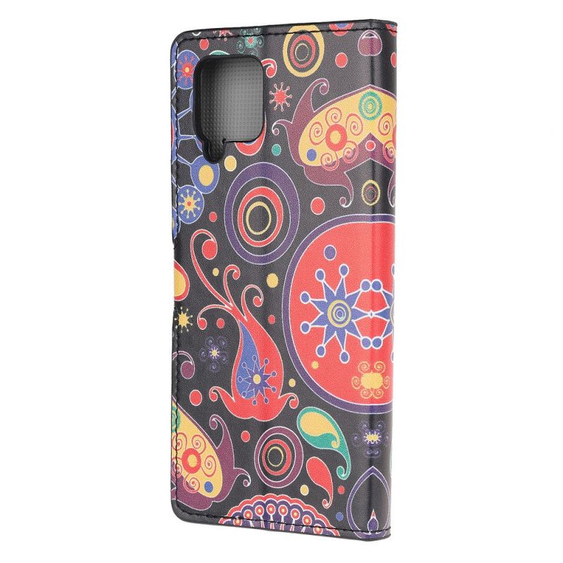 Folio Deksel Samsung Galaxy A12 Galakse Design