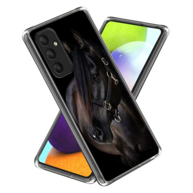 Deksel Samsung Galaxy A55 5g Black Horse Prince