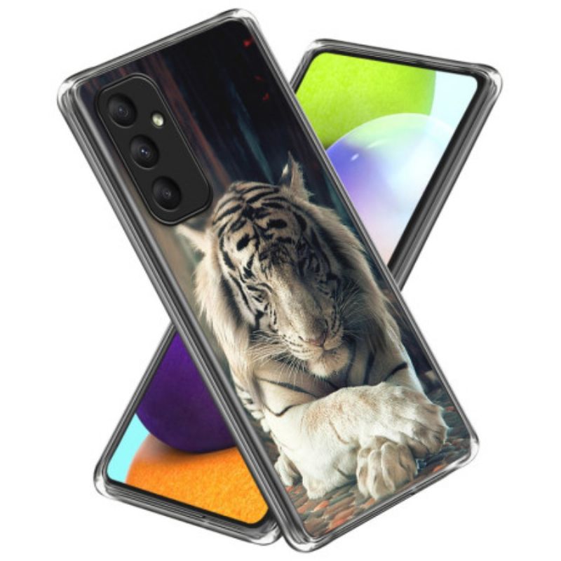 Deksel Samsung Galaxy A55 5g Hvit Tiger