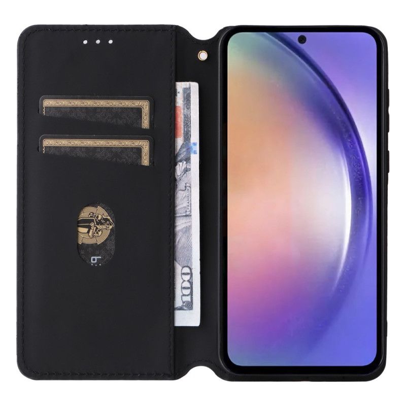 Folio Deksel Samsung Galaxy A55 5g 3d-diamanter