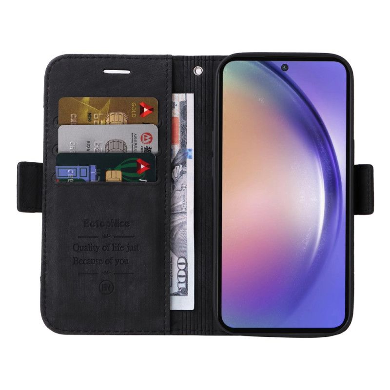 Folio Deksel Samsung Galaxy A55 5g Betopnice Kortholder