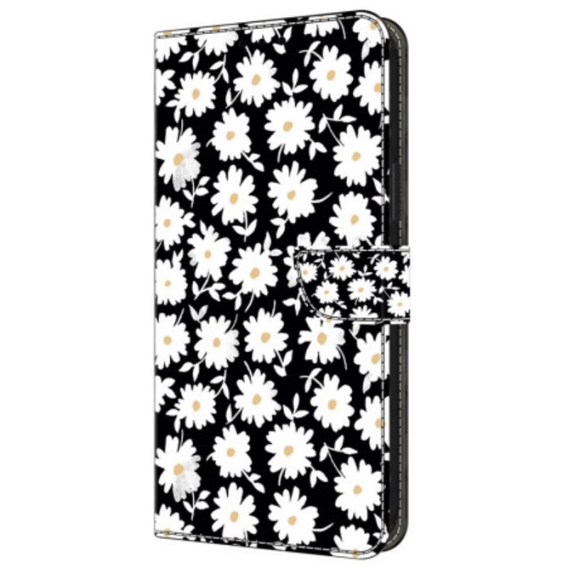 Folio Deksel Samsung Galaxy A55 5g Blomster