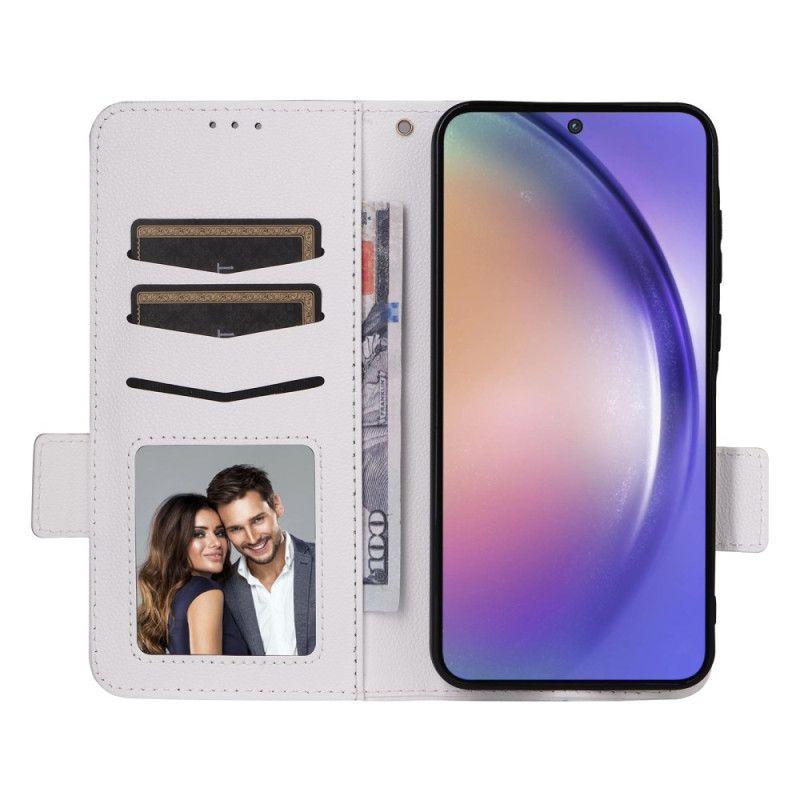 Folio Deksel Samsung Galaxy A55 5g Ultratynn Stropp Beskyttelse Deksel