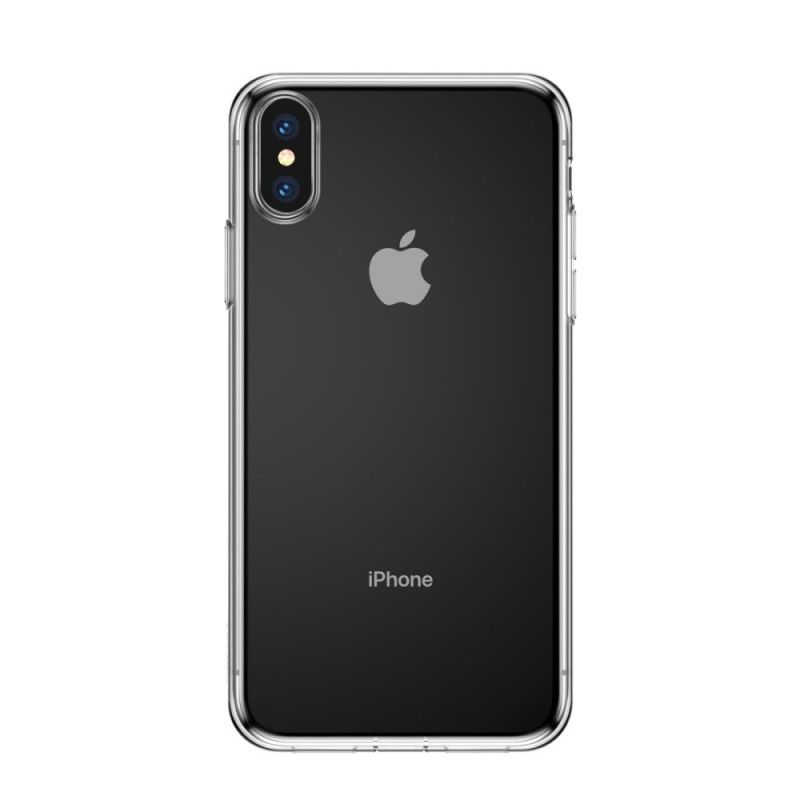 Deksel for iPhone XS Gjennomsiktig Baseus Enkel Serie