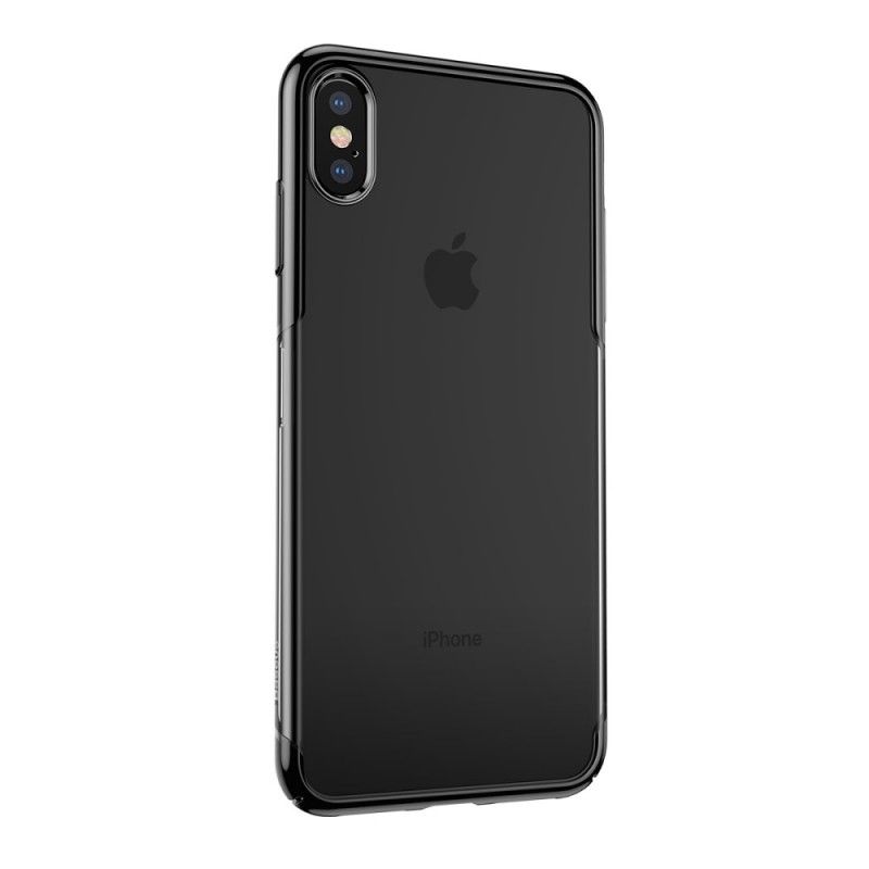 Deksel for iPhone XS Rød Baseus Skinnende Serie