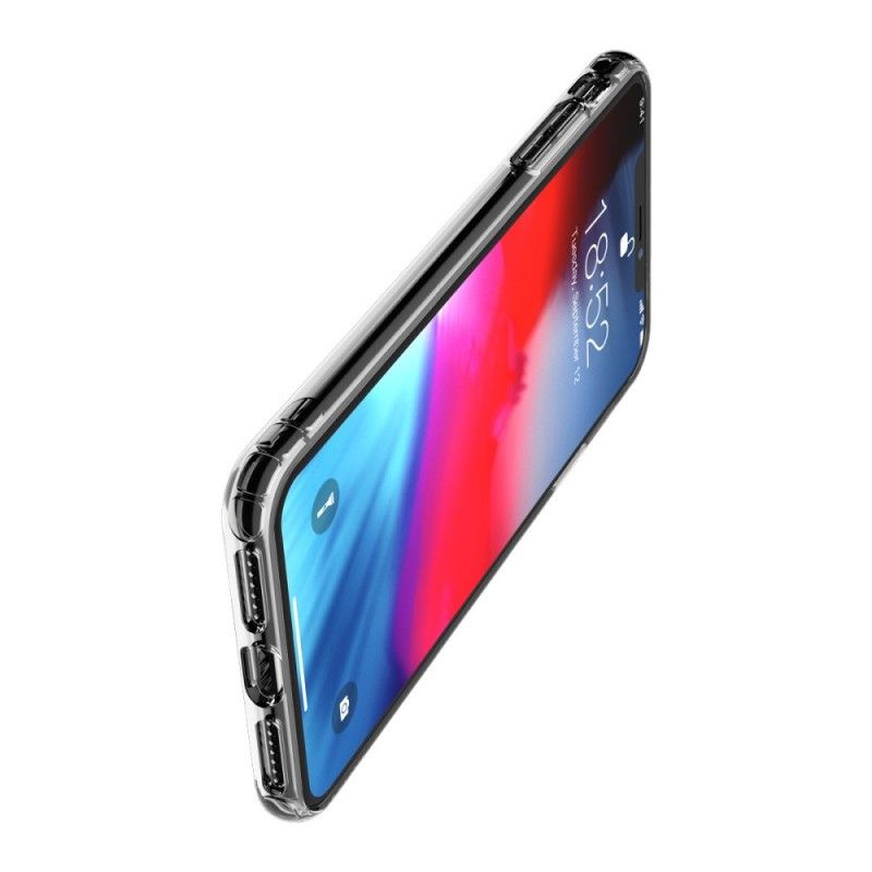 Deksel iPhone XS Gjennomsiktig Baseus Kollisjonsputer