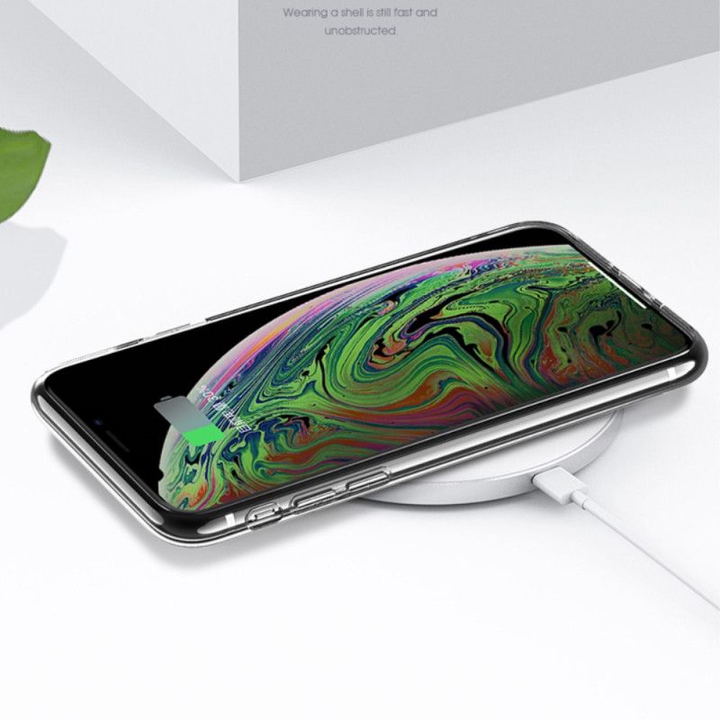 Deksel iPhone XS Gjennomsiktig X-Nivå