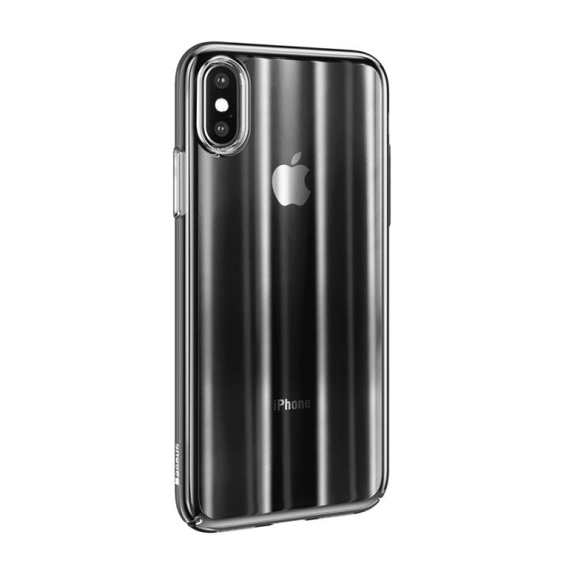 Deksel iPhone XS Svart Stiv Baseus Aurora