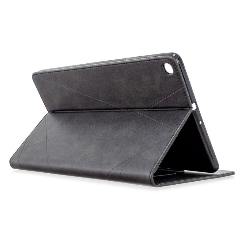 Case Etui Samsung Galaxy Tab A 10.1 (2019) Grå Geometri