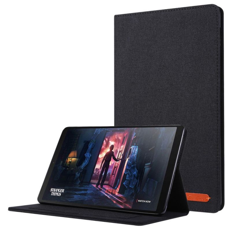 Case Etui Samsung Galaxy Tab A 10.1 (2019) Svart Mobildeksel Stoff