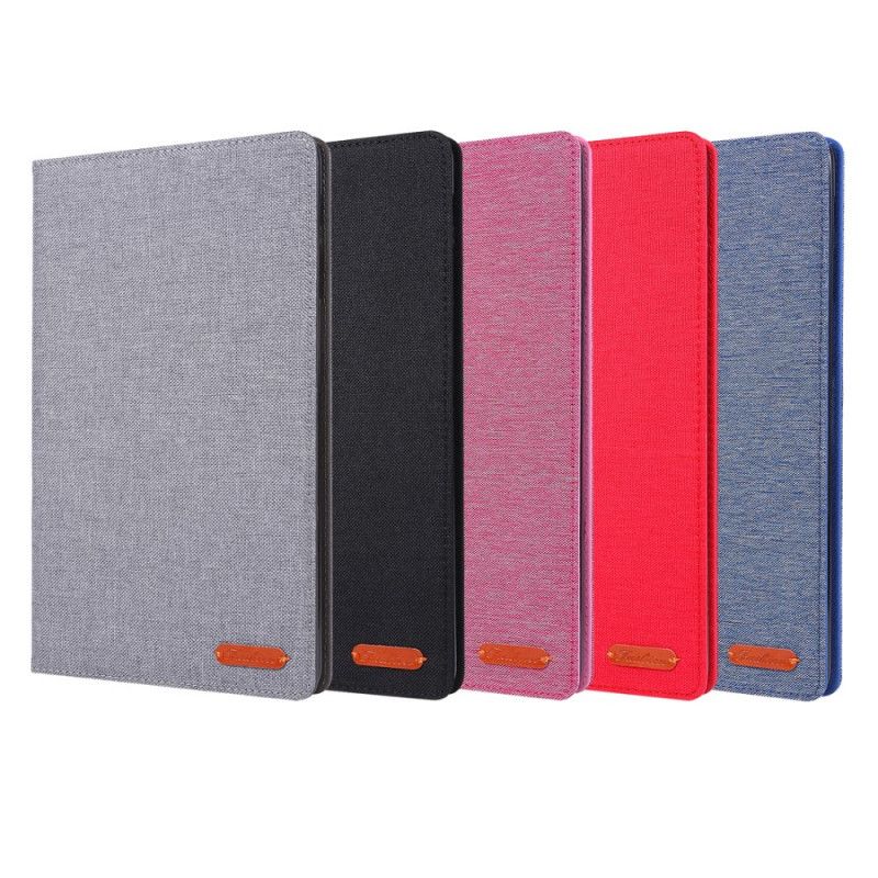 Case Etui Samsung Galaxy Tab A 10.1 (2019) Svart Mobildeksel Stoff