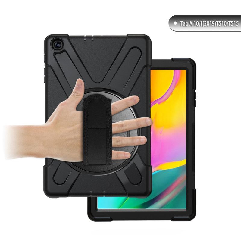 Deksel Samsung Galaxy Tab A 10.1 (2019) Svart Ultrabestandig X Design Beskyttelse