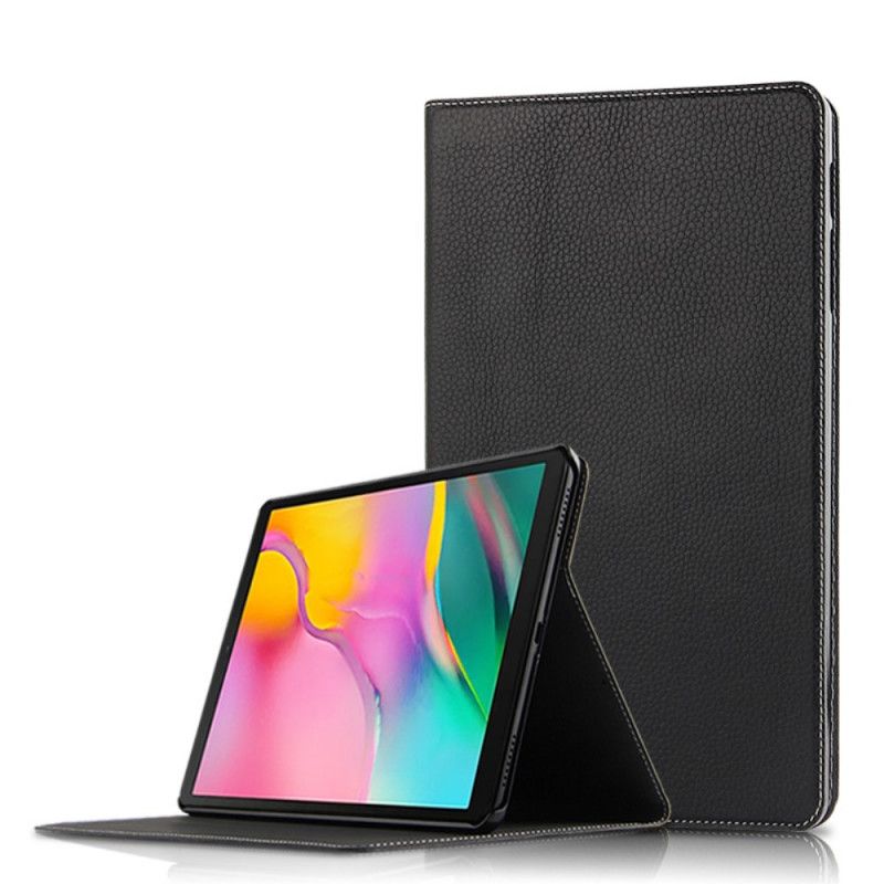 Etui Samsung Galaxy Tab A 10.1 (2019) Ekte Skinn I Premium Stil Beskyttelse