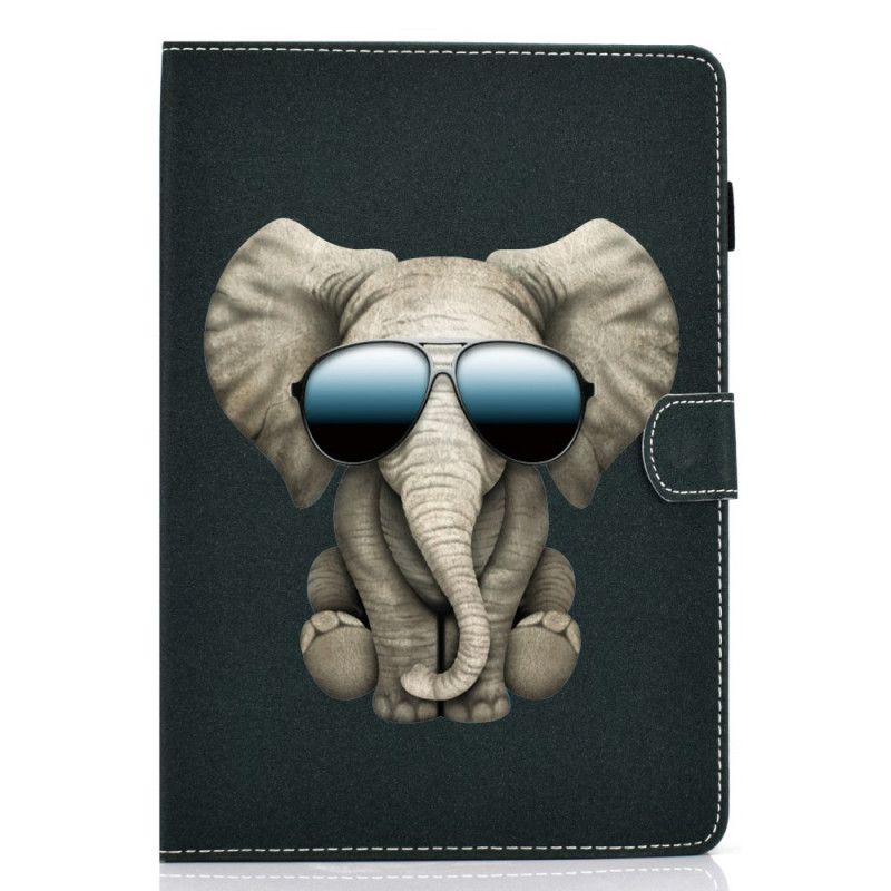 Folio Deksel for Samsung Galaxy Tab A 10.1 (2019) Elefant Inkognito