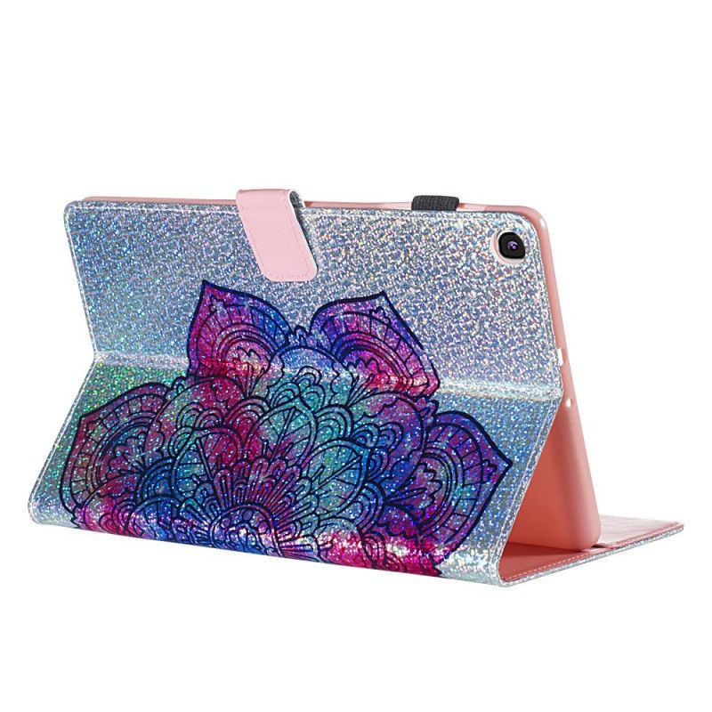 Folio Deksel for Samsung Galaxy Tab A 10.1 (2019) Glittermandala