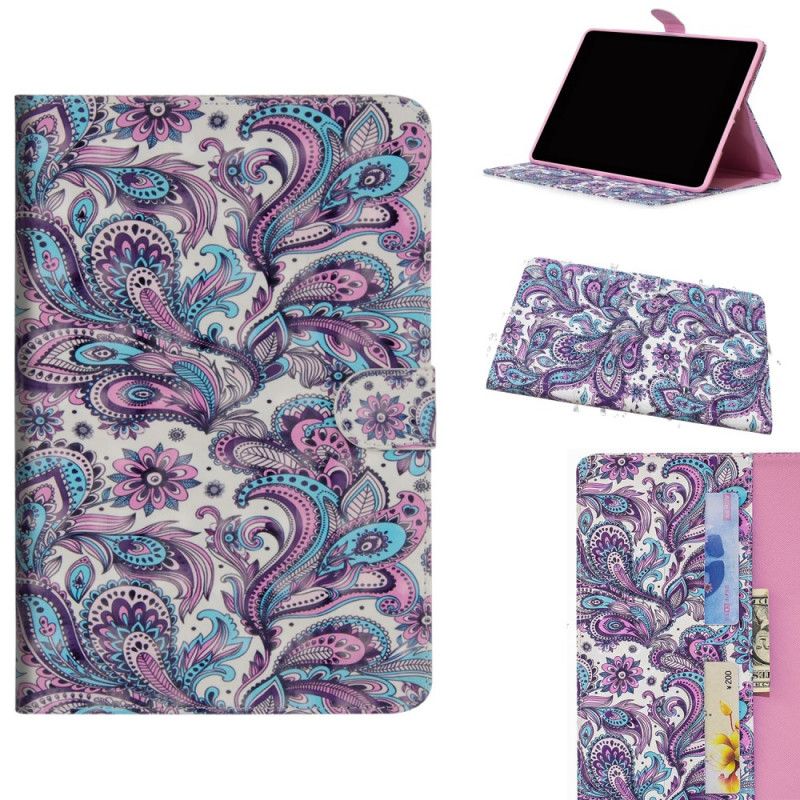 Folio Deksel Samsung Galaxy Tab A 10.1 (2019) Paisley Mønster