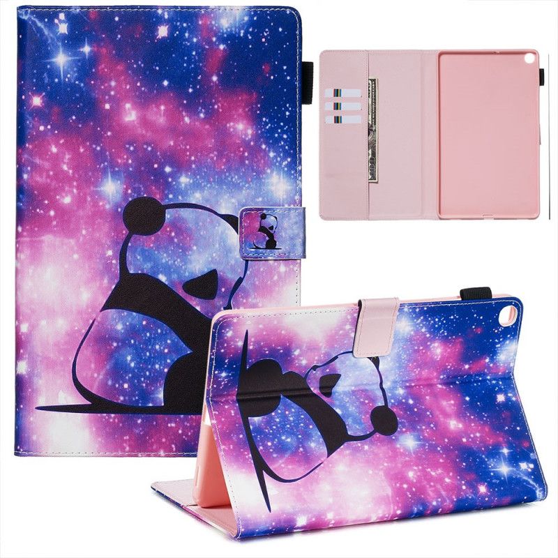 Folio Deksel Samsung Galaxy Tab A 10.1 (2019) Space Panda