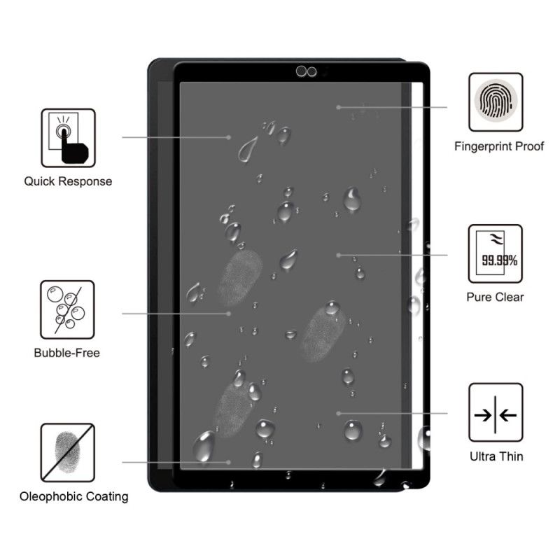 Herdet Glassbeskyttelse For Samsung Galaxy Tab A 10.1 (2019)