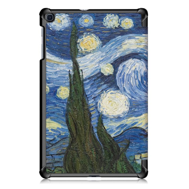 Smart Koffert Samsung Galaxy Tab A 10.1 (2019) Forsterket Van Gogh