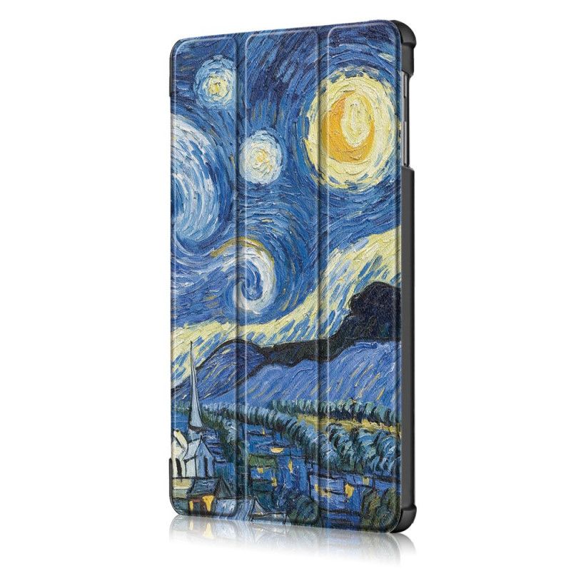 Smart Koffert Samsung Galaxy Tab A 10.1 (2019) Forsterket Van Gogh