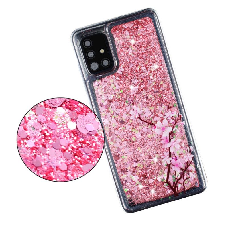 Deksel for Samsung Galaxy A52 4G / A52 5G Glittertre