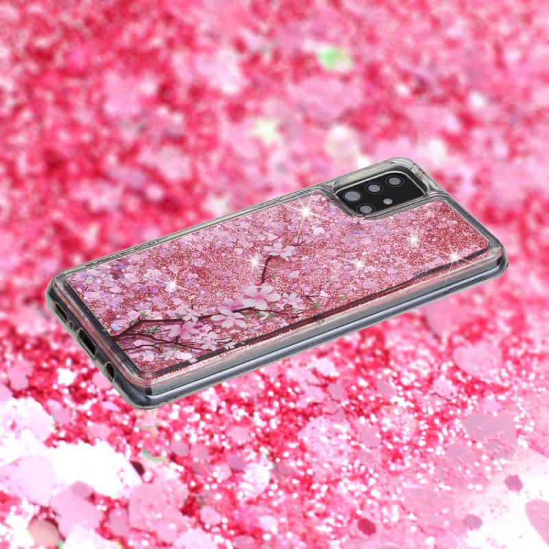 Deksel for Samsung Galaxy A52 4G / A52 5G Glittertre