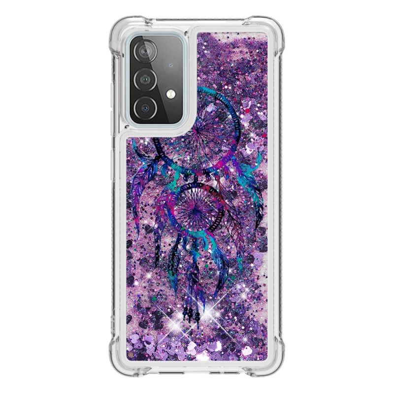 Deksel Samsung Galaxy A52 4G / A52 5G Glitter Dreamcatcher