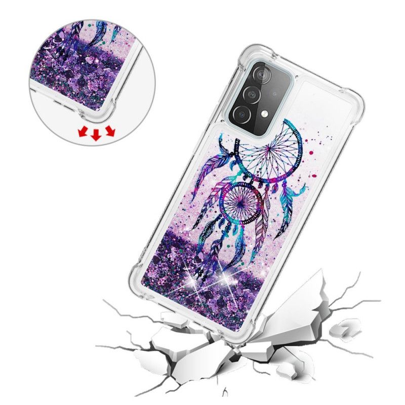 Deksel Samsung Galaxy A52 4G / A52 5G Glitter Dreamcatcher