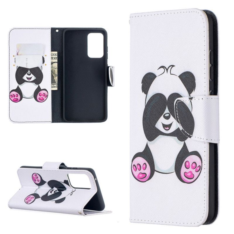 Folio Deksel Samsung Galaxy A52 4G / A52 5G Morsom Panda